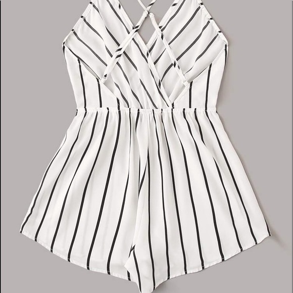Shein striped romper - Picture 2 of 2